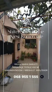 Shtepi + Ambient Komercial ne shitje - Rruga Marin Barleti, Lushnje